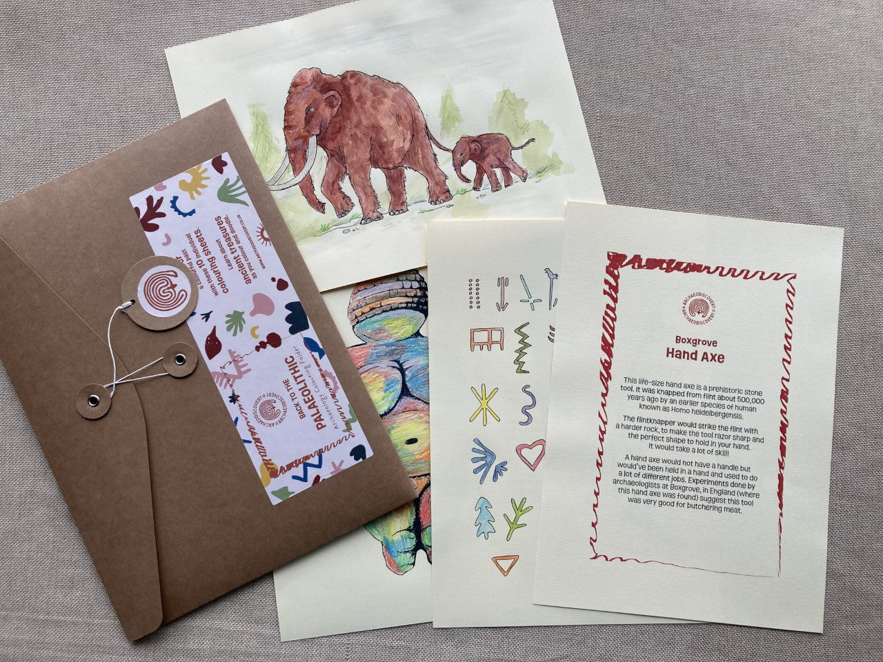 Colouring Bundle - Back to the Palaeolithic
