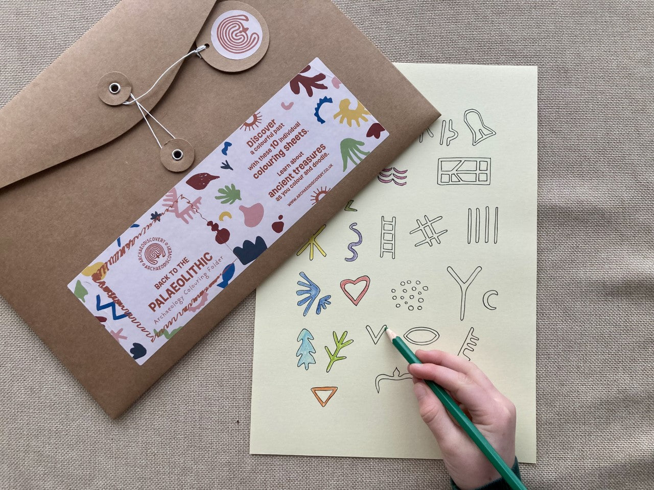 Colouring Bundle - Back to the Palaeolithic